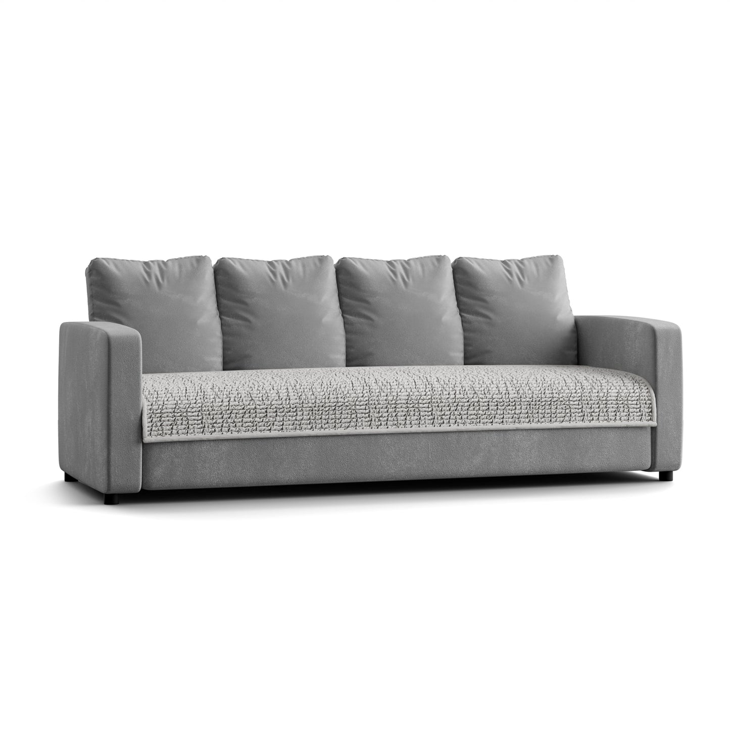 4 Seater Sofa Seat Cover - Pearl, Microfibra