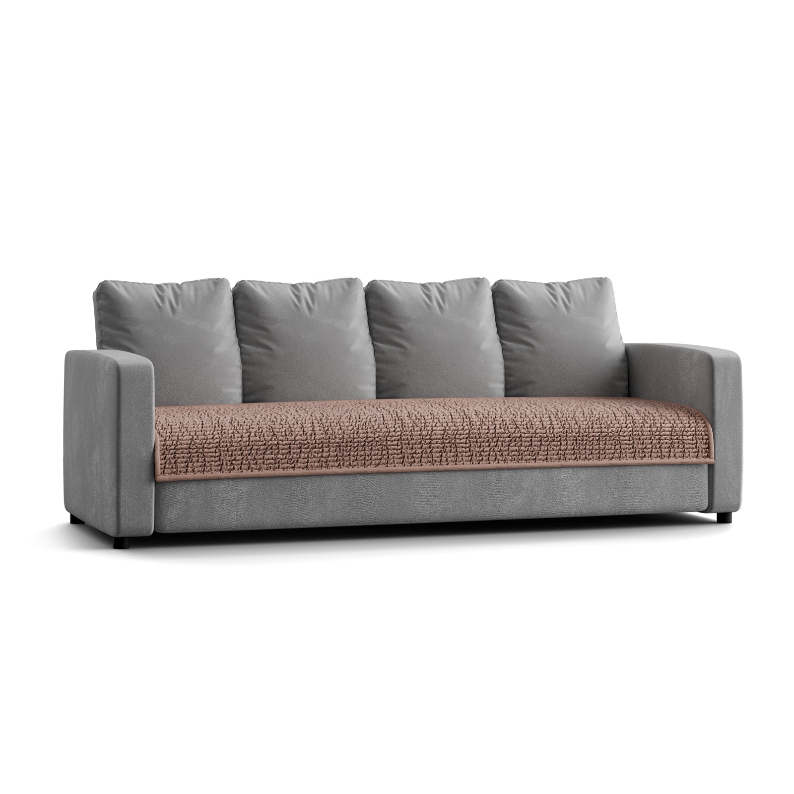 4 Seater Sofa Seat Cover - Choco, Microfibra
