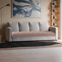 4 Seater Sofa Seat Cover - Choco, Microfibra