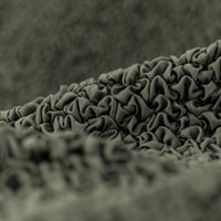 L Shaped Sofa Cover (Left Chaise) - Moss Green, Microfibra Collection