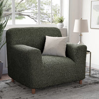 Arm Chair Cover - Moss Green, Microfibra