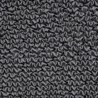 Futon Armless Sofa Bed Slipcover - Charcoal, Microfibra