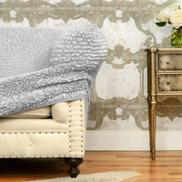 Fullback Sofa Cover (Right Chaise) - Pearl, Microfibra Collection