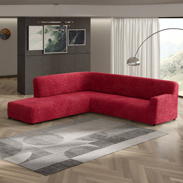 Fullback Sofa Cover (Left Chaise) - Bordeaux, Microfibra Collection