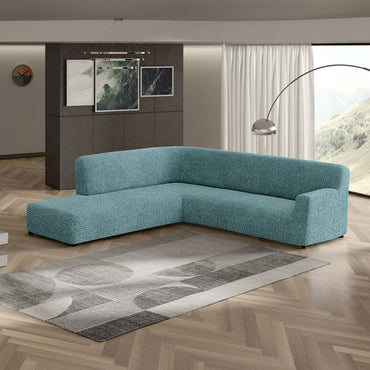 Fullback Sofa Cover (Left Chaise) - Tiffany, Microfibra Collection