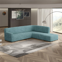 Fullback Sofa Cover (Right Chaise) - Tiffany, Microfibra Collection