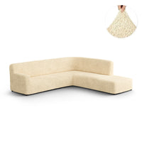 Fullback Sofa Cover (Right Chaise) - Beige, Microfibra Collection