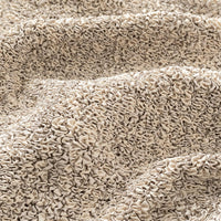 Housse de canapé en L (méridienne gauche) - Graffio Beige, Collection Microfibra Imprimé