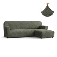 L-Shaped Sofa Cover (Right Chaise) - Moss Green, Microfibra Collection