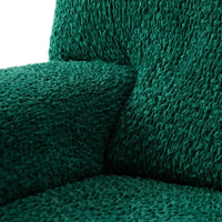 4 Seater Sofa Cover - Green, Velvet