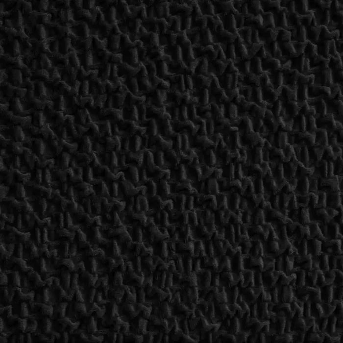 Corner Sofa Cover - Black, Velvet Collection