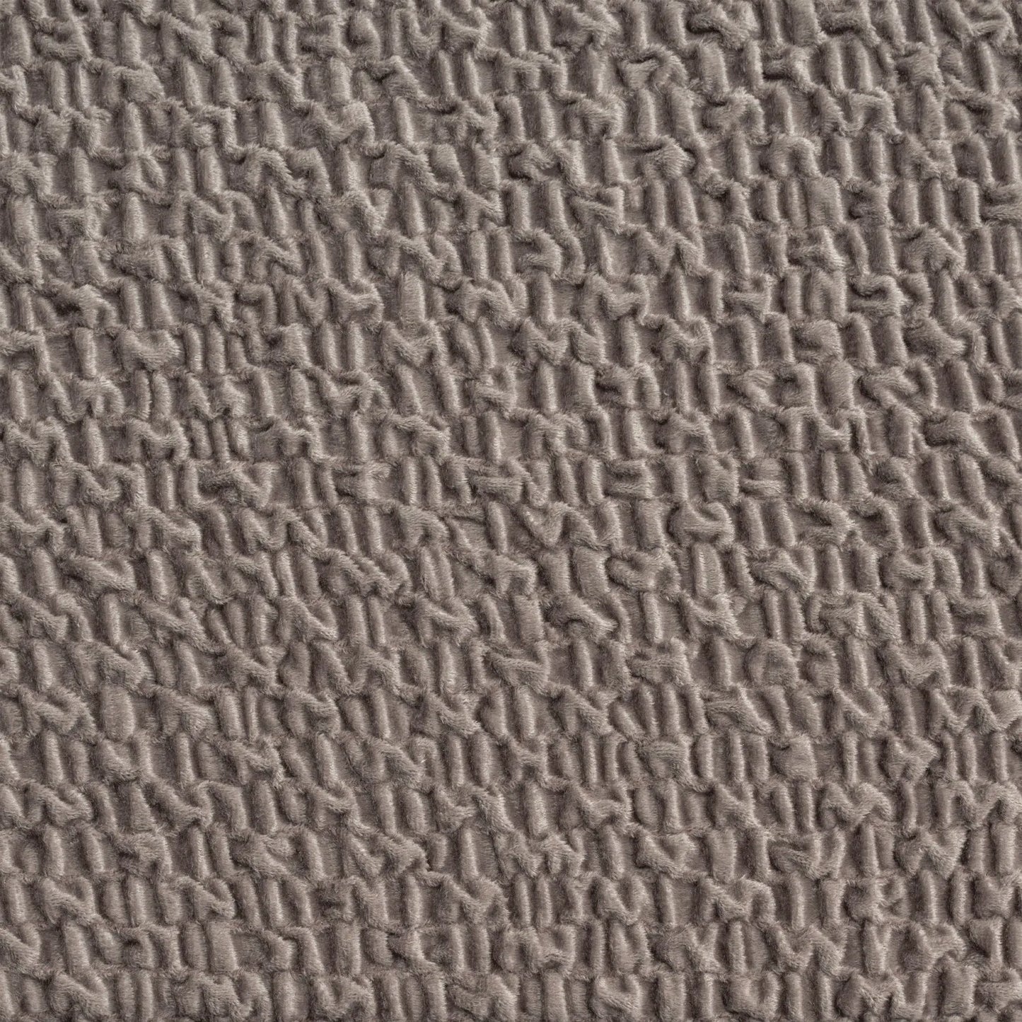 Corner Sofa Cover - Brown, Velvet Collection