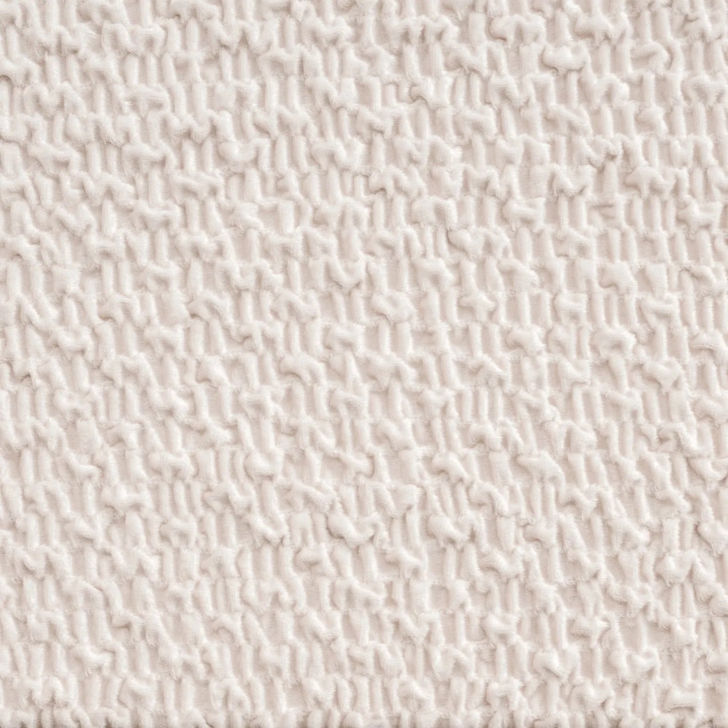 Housse de Canapé d'Angle - Beige, Collection Velours