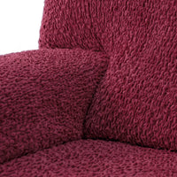 Housse de Canapé d'Angle - Bordeaux, Collection Velours