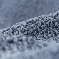 Set of 2 Microfibra Cushion Covers - Blue, Microfibra