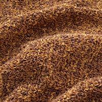 Housse de repose-pieds - Graffio Orange, imprimé en microfibre