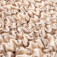 Fabric Sample - Microfibra Printed, Graffio Beige