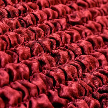Fabric Sample - Microfibra Printed, Vittoria Red