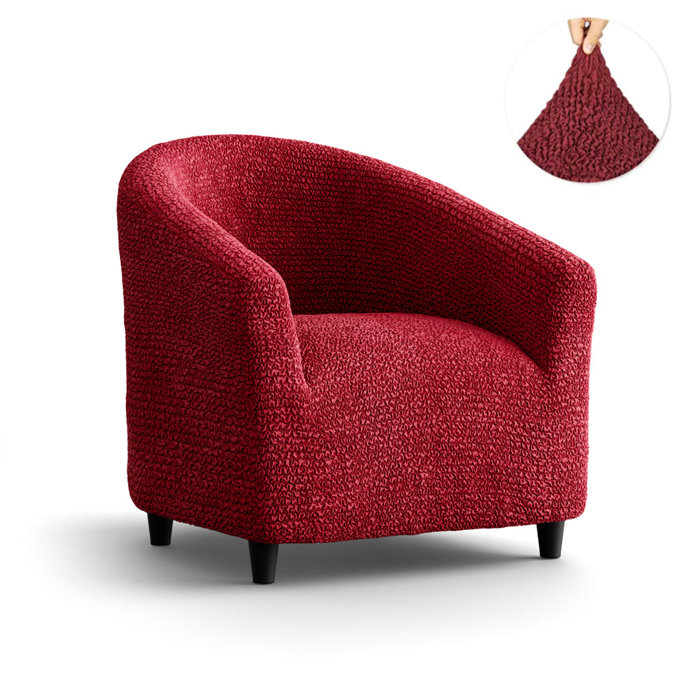 Tube Chair Cover - Bordeaux, Microfibra