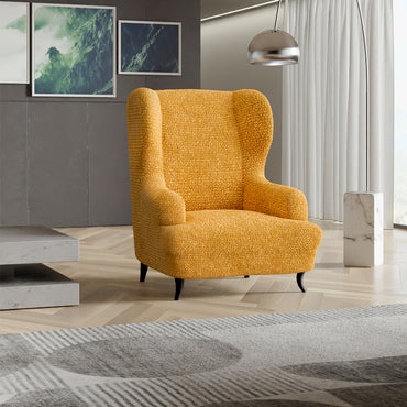 Wing Chair Cover - Mango, Microfibra