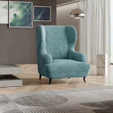 Wing Chair Cover - Tiffany, Microfibra