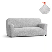 3 Seater Sofa Cover - Pearl, Microfibra