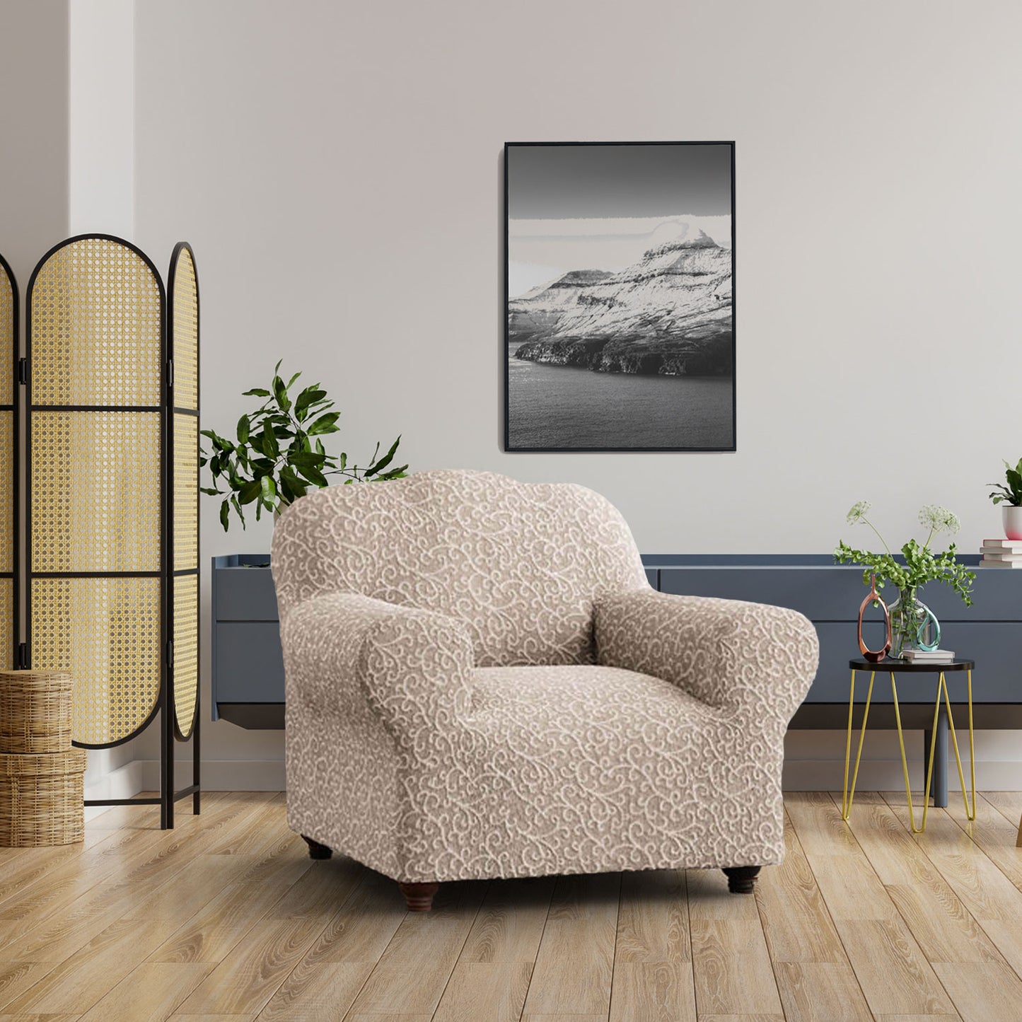 Housse de fauteuil - Arabesco, Collection Jacquard 3D