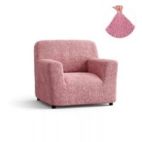 Arm Chair Cover - Pink, Microfibra