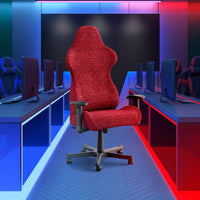 Office/ Gaming Chair Cover - Cherry, Microfibra Collection