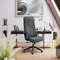 Housse de chaise de bureau/jeu - Anthracite, collection Microfibra