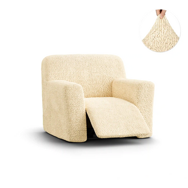 Housse pour fauteuil inclinable - Beige, Microfibre