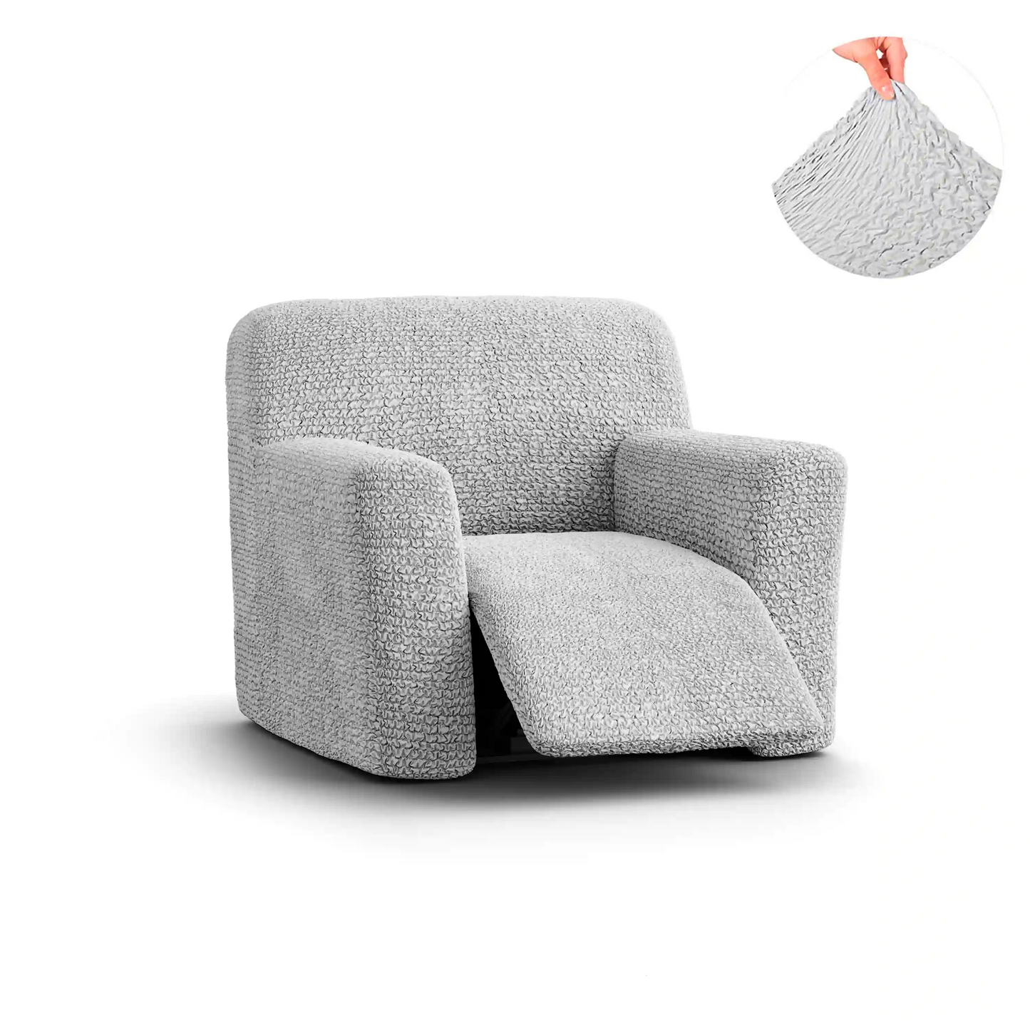 Recliner Chair Cover - Pearl, Microfibra