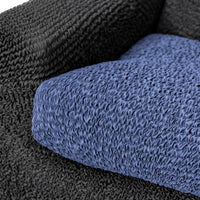 Seat Cushion Cover - Blue, Microfibra Collection