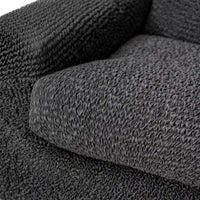 Seat Cushion Cover - Charcoal, Microfibra Collection