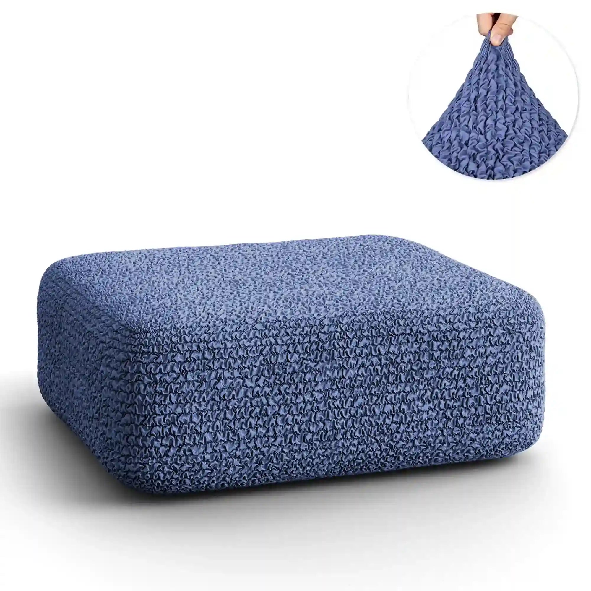 Housse de coussin de siège - Bleu, Collection Microfibre