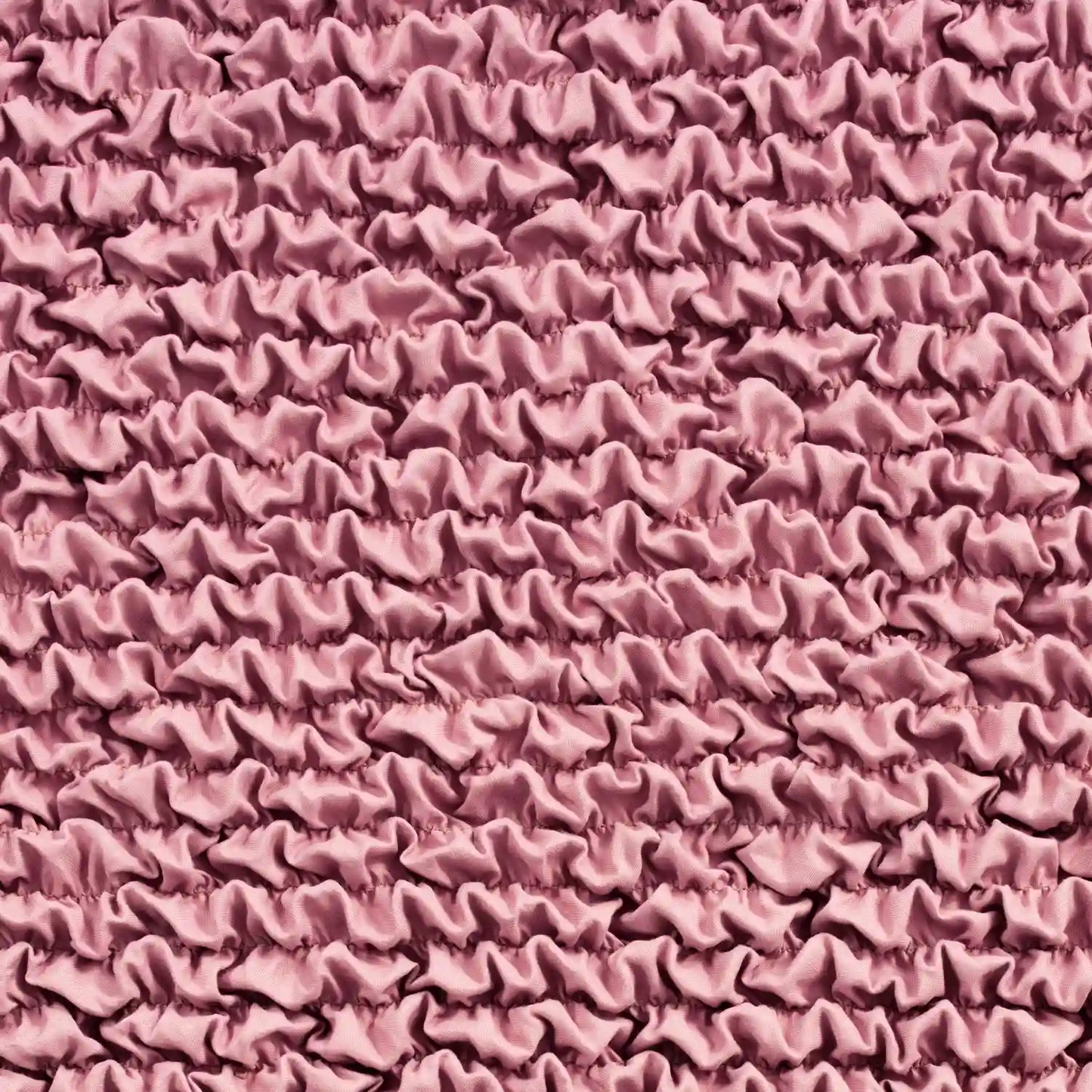 Housse de canapé en L (méridienne droite) - Rose, Collection Microfibre