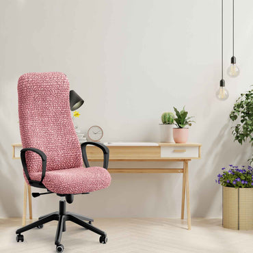 Housse de chaise de bureau/jeu - Rose, collection Microfibra