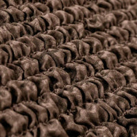 Housse de canapé en L (méridienne gauche) - Vittoria Latte, collection imprimée en microfibre