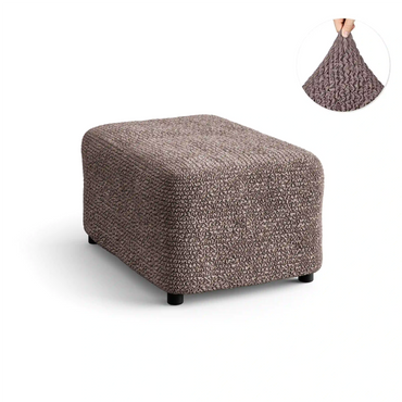 Footstool Cover - Choco, Microfibra