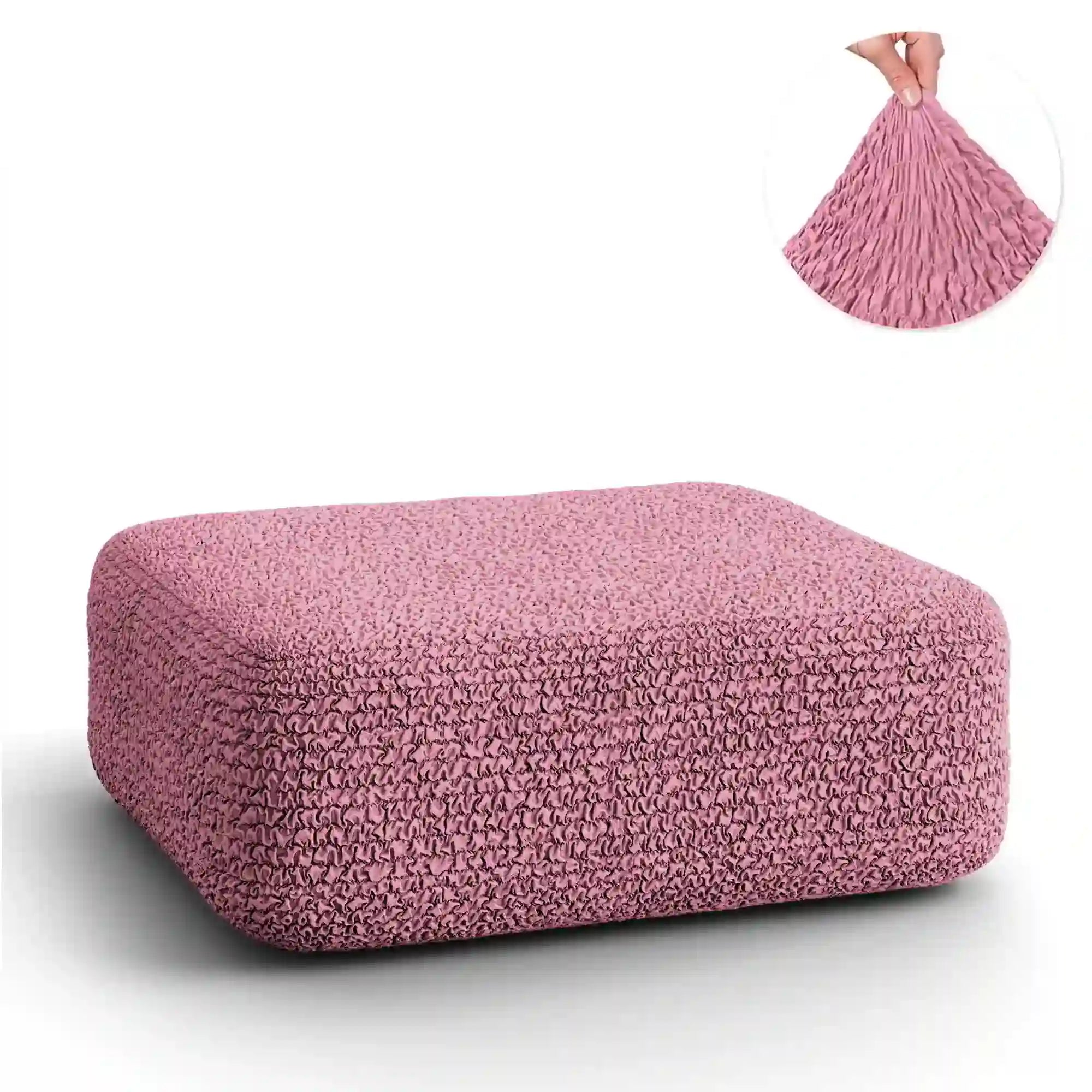 Housse de Coussin de Siège - Rose, Collection Microfibre